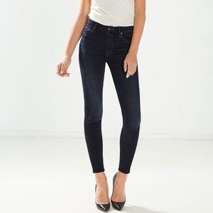 Mother the Looker skinny cropped jeans